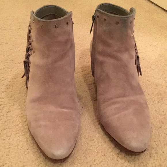 Sam Edelman taupe suede boots - Picture 2 of 7
